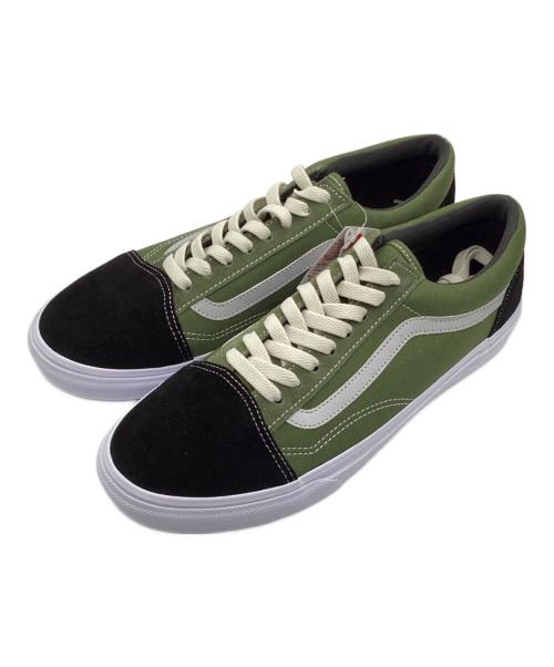 VANS（ヴァンズ）VANS (バンズ) MIN-NANO (ミンナノ) OLD SKOOL　スニーカー グリーン×ブラック サイズ:US10 未使用品の古着・服飾アイテム