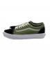 VANS (バンズ) MIN-NANO (ミンナノ) OLD SKOOL　スニーカー グリーン×ブラック サイズ:US10 未使用品：5000円