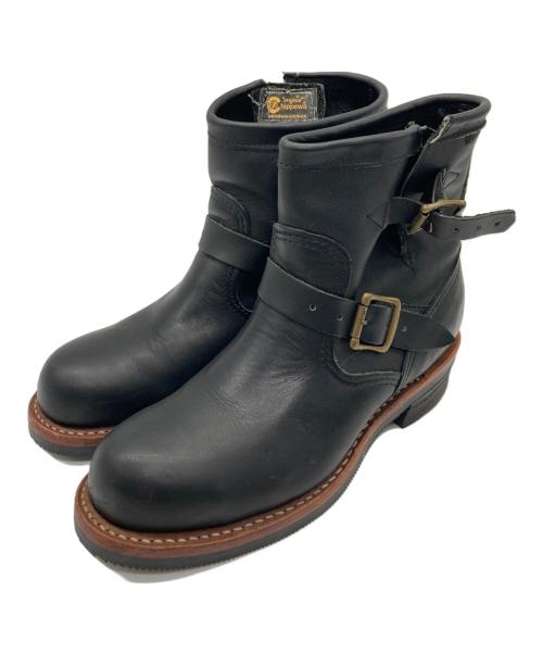 CHIPPEWA（チペワ）CHIPPEWA (チペワ) エンジニアブーツ ブラック サイズ:7Eの古着・服飾アイテム