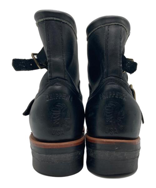 CHIPPEWA（チペワ）CHIPPEWA (チペワ) エンジニアブーツ ブラック サイズ:7Eの古着・服飾アイテム