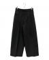 masonprince（メゾンプリンス）の古着「タックワイドパンツ」｜ブラック