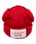 CHARLES JEFFREY LOVERBOY（チャールズ ジェフリー ラバーボーイ）の古着「CHUNKY EARS BEANIE」｜レッド