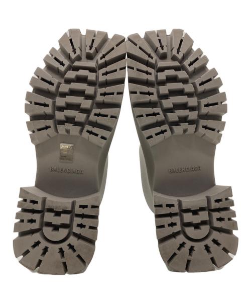 BALENCIAGA（バレンシアガ）BALENCIAGA (バレンシアガ) TROOPER RUBBER BOOT グレー サイズ:28.5㎝の古着・服飾アイテム