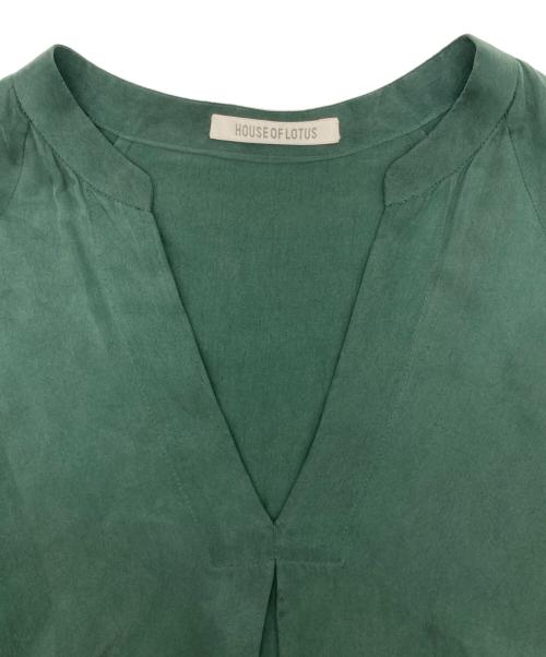 house of lotus（ハウスオブロータス）house of lotus (ハウスオブロータス) ワンピース グリーン サイズ:Mの古着・服飾アイテム