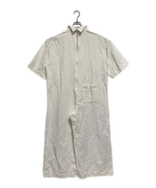 FRAMeWORK（フレームワーク）FRAMeWORK (フレームワーク) C/LI オールインワン ホワイト サイズ:36の古着・服飾アイテム