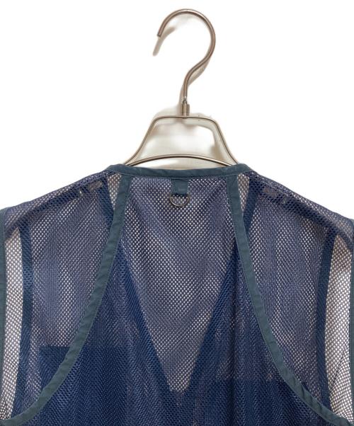 BEAMS BOY（ビームスボーイ）BEAMS BOY (ビームスボーイ) メッシュフィッシングベスト ネイビー サイズ:FREEの古着・服飾アイテム