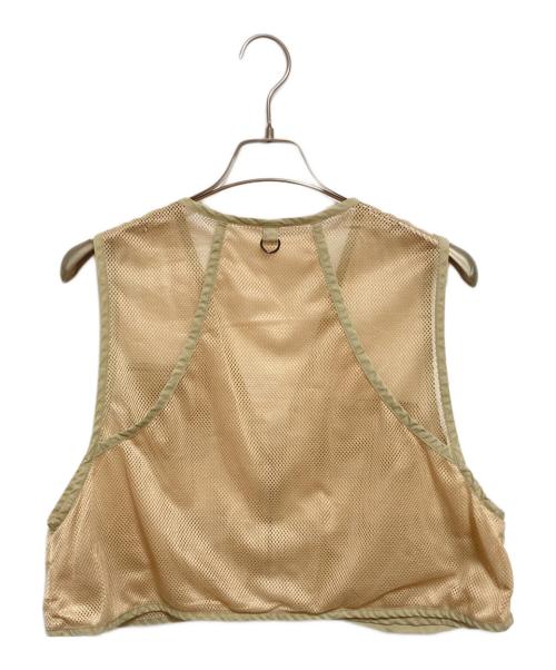 BEAMS BOY（ビームスボーイ）BEAMS BOY (ビームスボーイ) メッシュフィッシングベスト ベージュ サイズ:下記参照の古着・服飾アイテム