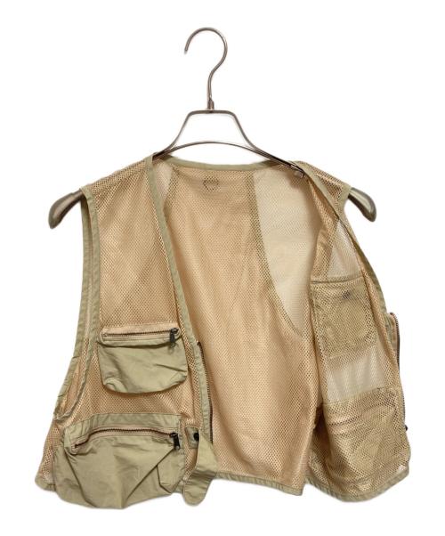 BEAMS BOY（ビームスボーイ）BEAMS BOY (ビームスボーイ) メッシュフィッシングベスト ベージュ サイズ:下記参照の古着・服飾アイテム