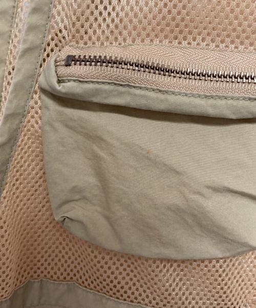 BEAMS BOY（ビームスボーイ）BEAMS BOY (ビームスボーイ) メッシュフィッシングベスト ベージュ サイズ:下記参照の古着・服飾アイテム