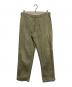 Lee sures（リージャーズ）の古着「トラウザーパンツ」｜カーキ