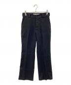THE SHINZONEザ シンゾーン）の古着「CENTER PRESS PANTS」｜ブラック