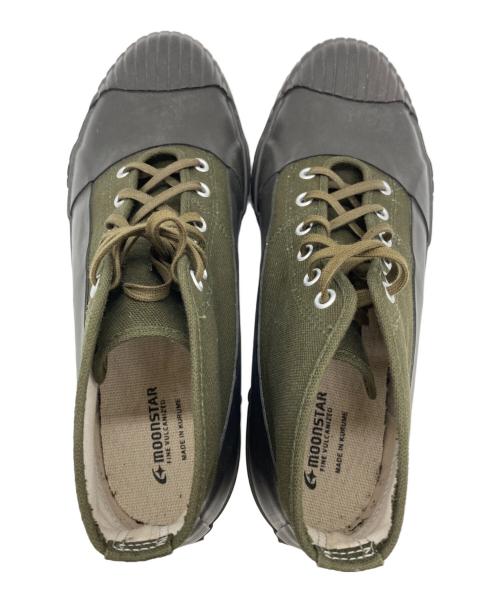 moon star（ムーンスター）moon star (ムーンスター) ハイカットスニーカー オリーブ サイズ:28の古着・服飾アイテム