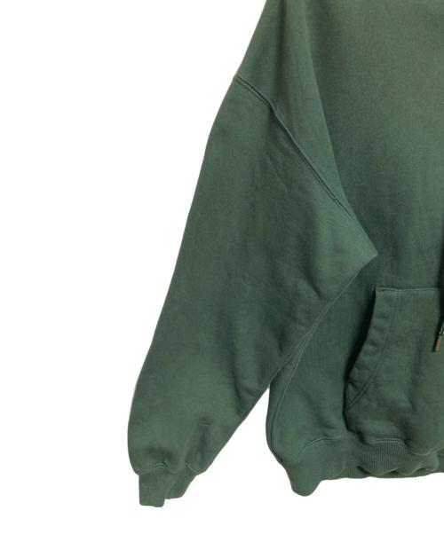 WIND AND SEA（ウィンダンシー）WIND AND SEA (ウィンダンシー) EMBROIDERY LOGO SWEAT HOODIE グリーン サイズ:Mの古着・服飾アイテム