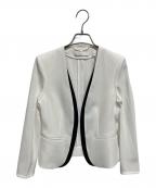 DECADEディケイド）の古着「CINDY / ダブルカラージャケット」｜ホワイト