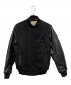 AVIREXアヴィレックス）の古着「スタジャン」｜ブラック