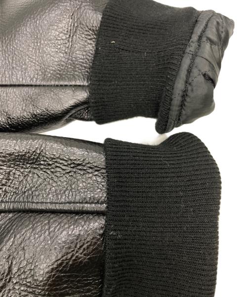 AVIREX（アヴィレックス）AVIREX (アヴィレックス) スタジャン ブラック サイズ:Mの古着・服飾アイテム