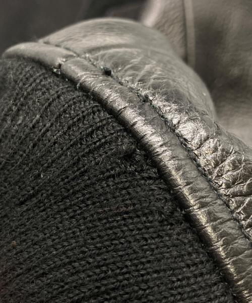 AVIREX（アヴィレックス）AVIREX (アヴィレックス) スタジャン ブラック サイズ:Mの古着・服飾アイテム