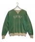 SAINT MICHAEL（セントマイケル）の古着「SWEAT SHIRT FELT」｜グリーン