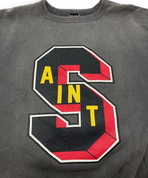 SAINT MICHAEL（セントマイケル）SAINT MICHAEL (セントマイケル) Denim Tears (デニムティアーズ) DT-CREW SWT グレー サイズ:XLの古着・服飾アイテム