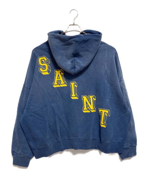 SAINT MICHAEL（セントマイケル）SAINT MICHAEL (セントマイケル) HOODIE ANGEL NAVY ネイビー サイズ:Lの古着・服飾アイテム