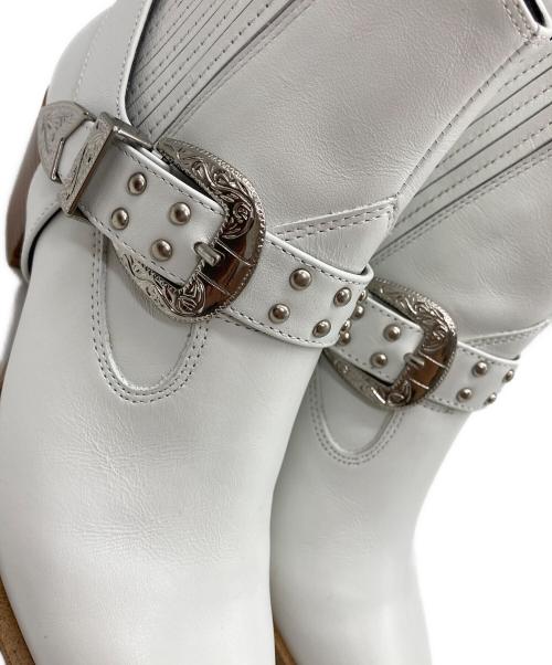 DIANA（ダイアナ）DIANA (ダイアナ) ブーツ ホワイト サイズ:22の古着・服飾アイテム