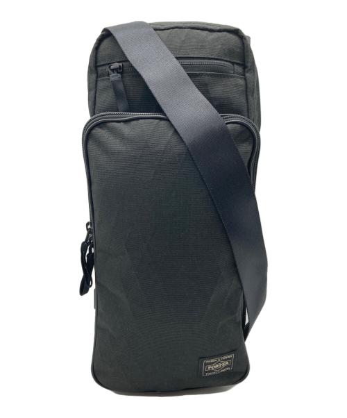 PORTER（ポーター）PORTER (ポーター) HYBRID SLING SHOULDER BAG ブラックの古着・服飾アイテム