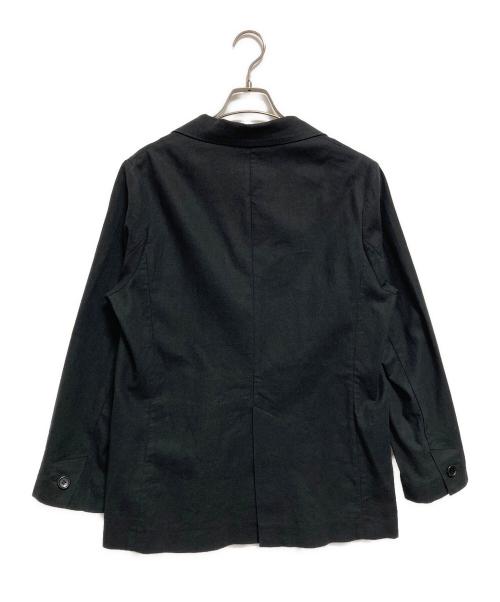 JOURNAL STANDARD relume（ジャーナルスタンダード レリューム）JOURNAL STANDARD relume (ジャーナルスタンダード レリューム) コットンリネンシングルジャケット ブラック サイズ:38の古着・服飾アイテム
