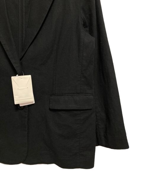 JOURNAL STANDARD relume（ジャーナルスタンダード レリューム）JOURNAL STANDARD relume (ジャーナルスタンダード レリューム) コットンリネンシングルジャケット ブラック サイズ:38の古着・服飾アイテム
