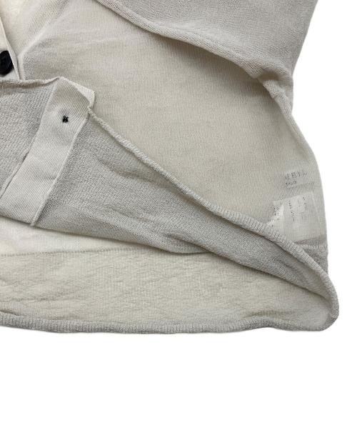 VERMEIL par iena（ヴェルメイユ パー イエナ）VERMEIL par iena (ヴェルメイユ パー イエナ) シアークロップドニットカーディガン ベージュ サイズ:なし(下記参照)の古着・服飾アイテム