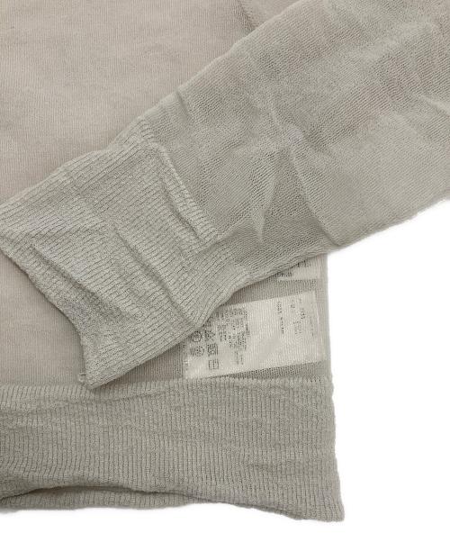 VERMEIL par iena（ヴェルメイユ パー イエナ）VERMEIL par iena (ヴェルメイユ パー イエナ) シアークロップドニットカーディガン ベージュ サイズ:なし(下記参照)の古着・服飾アイテム