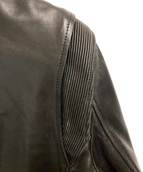 HUGO BOSS（ヒューゴ ボス）HUGO BOSS (ヒューゴ ボス) Mercedes Benz (メルセデスベンツ) シングルライダースジャケット ブラック サイズ:48の古着・服飾アイテム