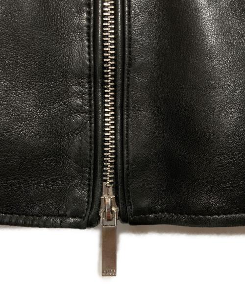 HUGO BOSS（ヒューゴ ボス）HUGO BOSS (ヒューゴ ボス) Mercedes Benz (メルセデスベンツ) シングルライダースジャケット ブラック サイズ:48の古着・服飾アイテム