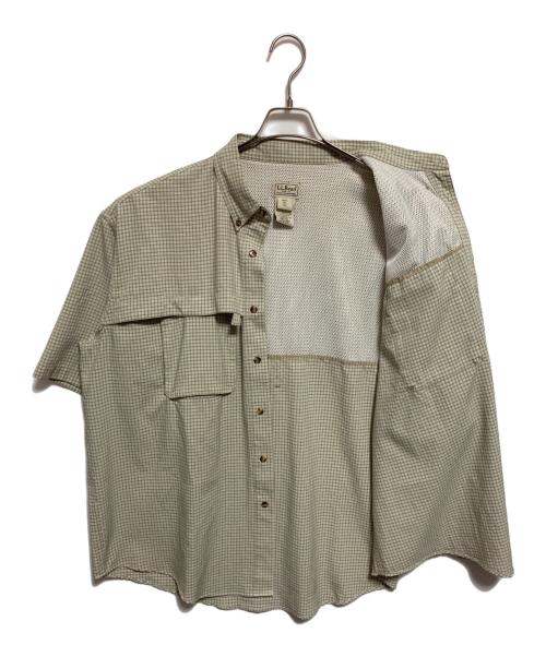 L.L.Bean（エルエルビーン）L.L.Bean (エルエルビーン) チェックシャツ グリーン サイズ:XLの古着・服飾アイテム