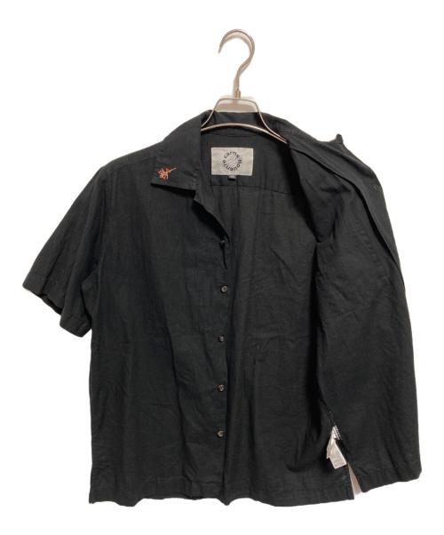 CARNE BOLLENTE（カルネボレンテ）CARNE BOLLENTE (カルネボレンテ) オープンカラーシャツ ブラック サイズ:XSの古着・服飾アイテム