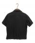 CARNE BOLLENTE (カルネボレンテ) オープンカラーシャツ ブラック サイズ:XS：5000円