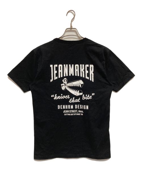 Denham（デンハム）Denham (デンハム) プリントTシャツ ブラック サイズ:Mの古着・服飾アイテム