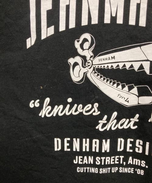 Denham（デンハム）Denham (デンハム) プリントTシャツ ブラック サイズ:Mの古着・服飾アイテム