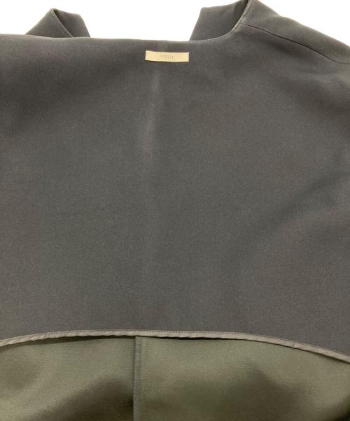 LE PHIL（ル フィル）LE PHIL (ル フィル) マトラッセトリプルクロスジレ ネイビー サイズ:FREEの古着・服飾アイテム