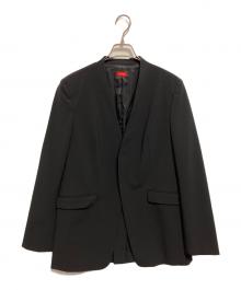 DES PRES（デ プレ）の古着「ノーカラージャケット」｜ブラック