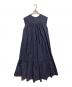 ne quittez pas (ヌキテパ) Poplin Paisley Embroidery Sleeveless Dress ネイビー サイズ:M：14000円