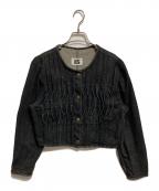 I.S.アイエス）の古着「デニムジャケット」｜ブラック