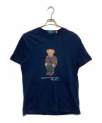 POLO RALPH LAURENポロ・ラルフローレン）の古着「プリントTシャツ」｜ネイビー