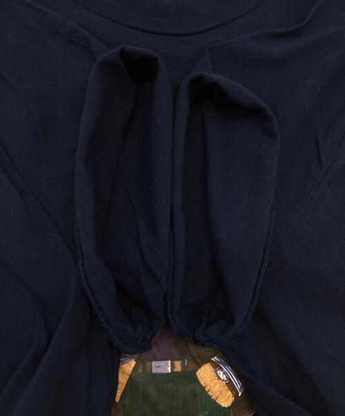 POLO RALPH LAUREN（ポロ・ラルフローレン）POLO RALPH LAUREN (ポロ・ラルフローレン) プリントTシャツ ネイビー サイズ:Lの古着・服飾アイテム