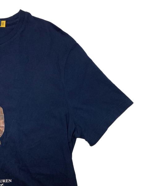 POLO RALPH LAUREN（ポロ・ラルフローレン）POLO RALPH LAUREN (ポロ・ラルフローレン) プリントTシャツ ネイビー サイズ:Lの古着・服飾アイテム