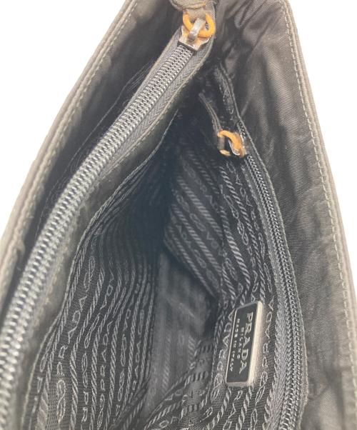 PRADA（プラダ）PRADA (プラダ) チェーンショルダーバッグ ブラックの古着・服飾アイテム