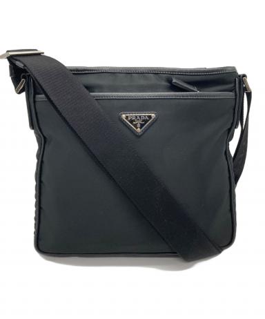 中古・古着通販】PRADA (プラダ) ショルダーバッグ ブラック｜ブランド