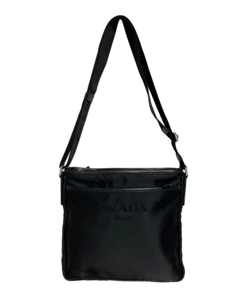PRADA（プラダ）PRADA (プラダ) ショルダーバッグ ブラックの古着・服飾アイテム