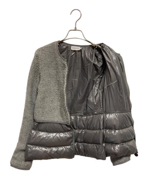MONCLER（モンクレール）MONCLER (モンクレール) MAGLIONE TRICOT ALLA COREANA グレー サイズ:XSの古着・服飾アイテム