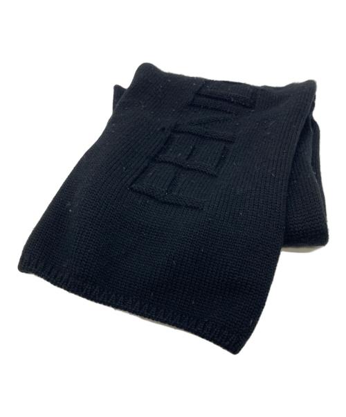 FENDI（フェンディ）FENDI (フェンディ) マフラー ブラックの古着・服飾アイテム