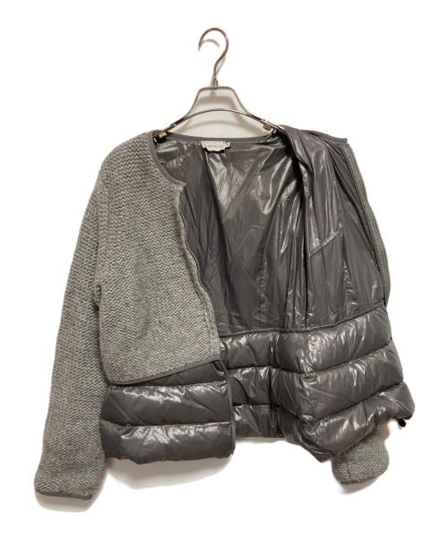 MONCLER（モンクレール）MONCLER (モンクレール) MAGLIONE TRICOT ALLA COREANA グレー サイズ:Mの古着・服飾アイテム